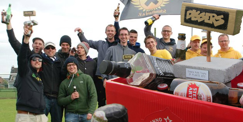 „Den hart erkämpften Pokal in den Belgischen Bierhimmel gestemmt“